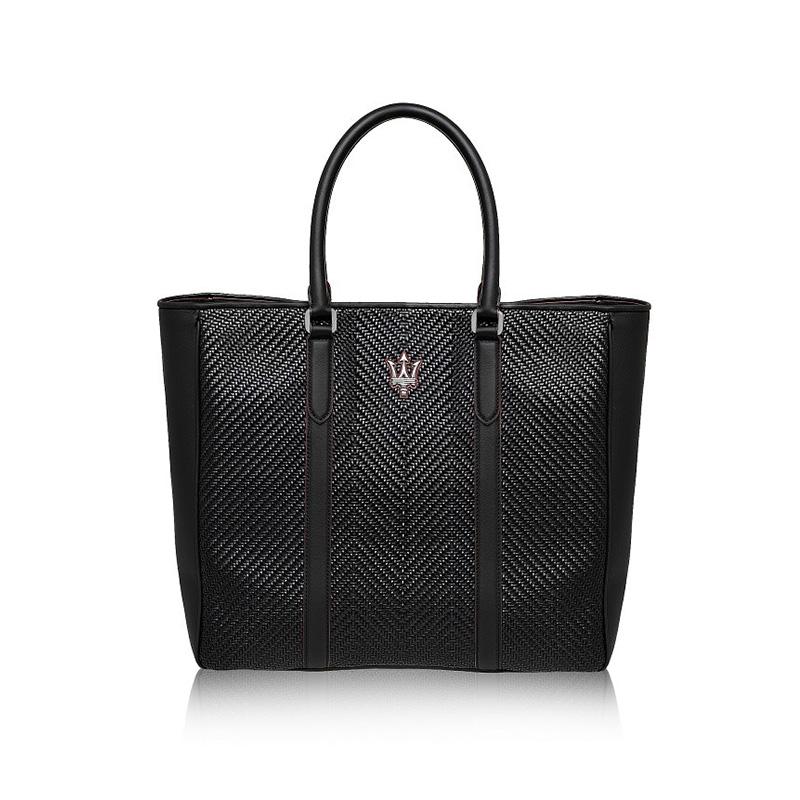 PELLETESSUTA black tote bag by Zegna