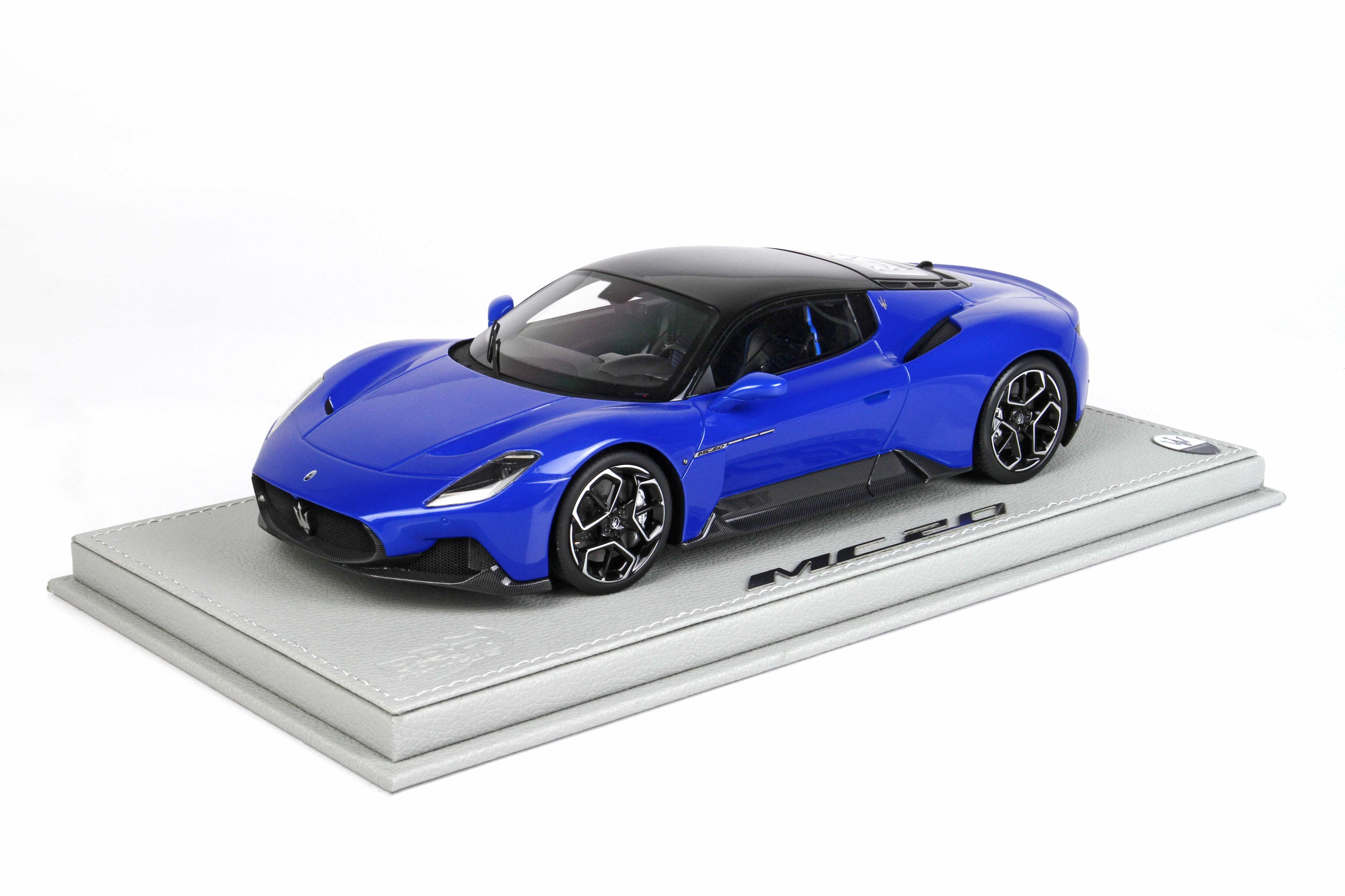 【希望者のみラッピング無料】 1:18 Maseratistore – Infinito Blu MC20 BBR