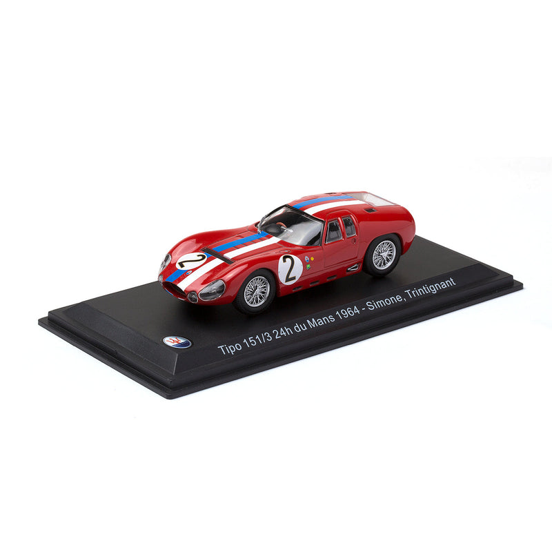Maserati マセラティ tipo 151/3 ミニカー　1/43 1:43 Tipo 151/3 1964 Rosso – Maseratistore