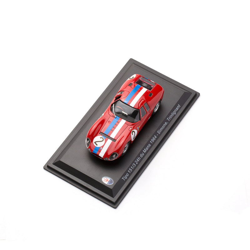 Maserati マセラティ tipo 151/3 ミニカー　1/43 1:43 Tipo 151/3 1964 Rosso – Maseratistore