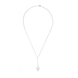 Diamond/Trident Pendant Necklace