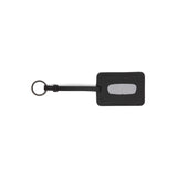 Black Leather Luggage Tag