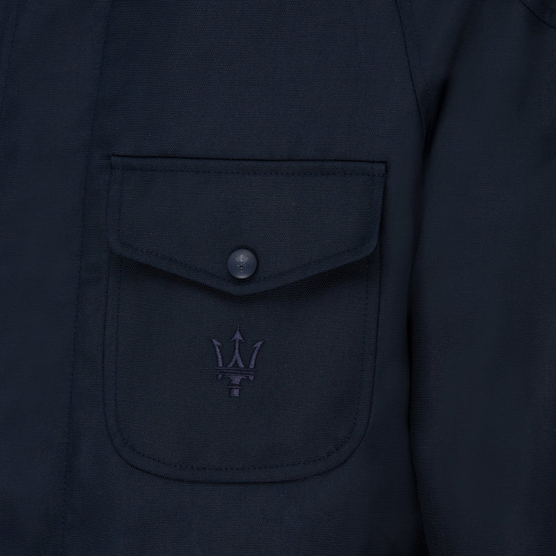 MEN'S DARK BLUE CORDURA FIELD JACKET
