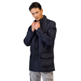 MEN'S DARK BLUE CORDURA FIELD JACKET