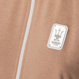 WOMEN'S FULL ZIP SWEATSHIRT, BEIGE