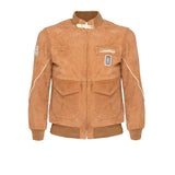 MEN'S SUEDE JACKET, BEIGE