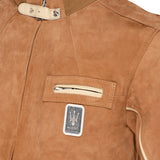 MEN'S SUEDE JACKET, BEIGE