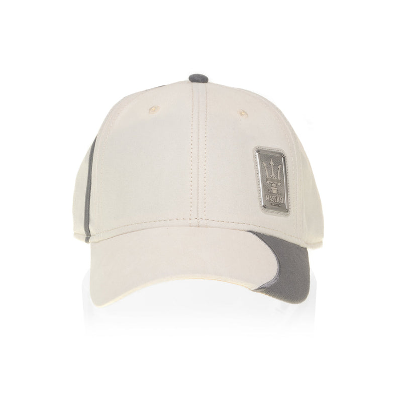 CAP, WHITE-CHARCOAL GREY