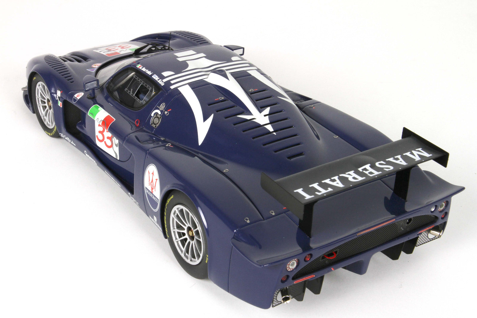 送料無料ライン対応ショップ限定キャンペーン 1:18 Maseratistore – blu 33 n MC12 レーシングカー
