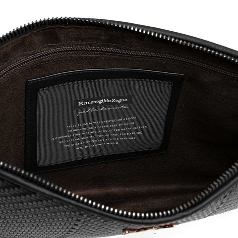 PELLETESSUTA™ flat pouch by Zegna