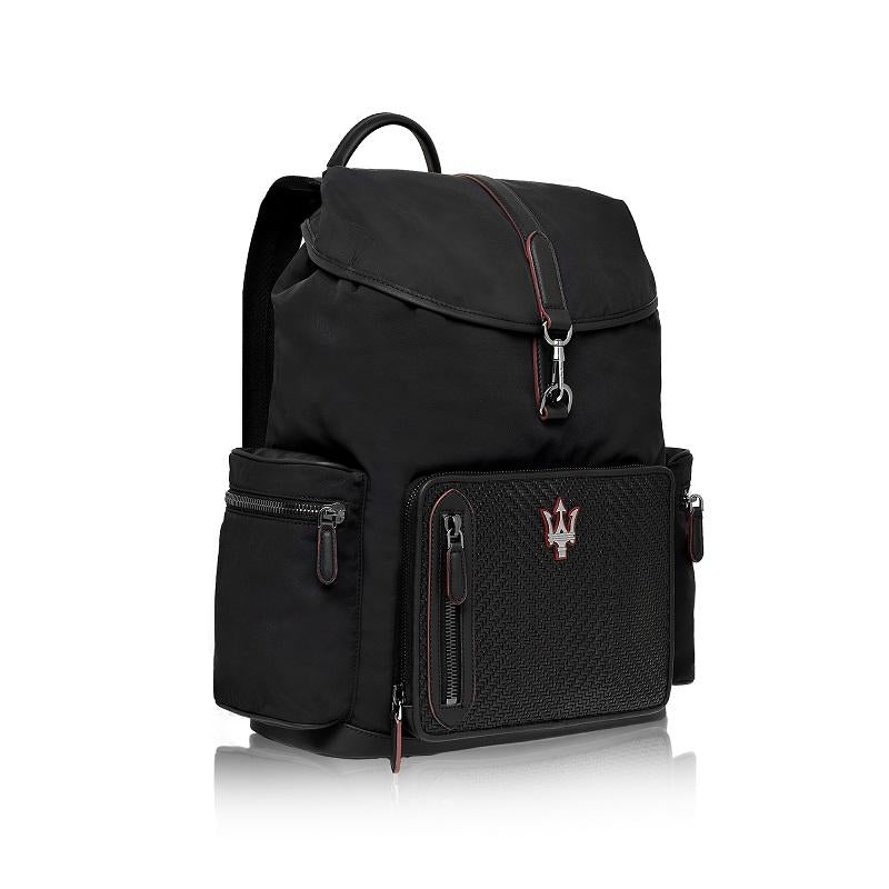 PELLETESSUTA™ black backpack by Zegna – Maseratistore