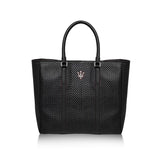 PELLETESSUTA™ black tote bag by Zegna