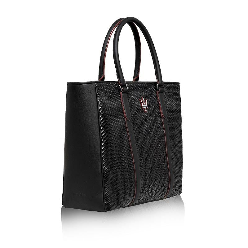 PELLETESSUTA™ black tote bag by Zegna – Maseratistore
