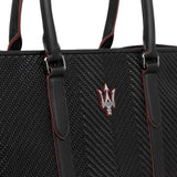 PELLETESSUTA™ black tote bag by Zegna