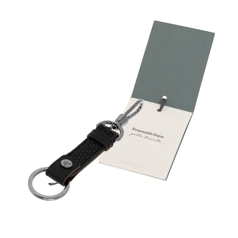 PELLETESSUTA™ black keychain by Zegna – Maseratistore