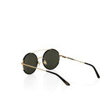 Sunglasses for Man Titanium frame green lens (ms50303)