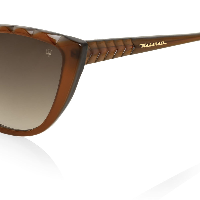Sunglasses for Woman Acetate frame shaded brown lens (ms50703 