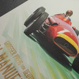 Design Poster 250 F Fangio 1957