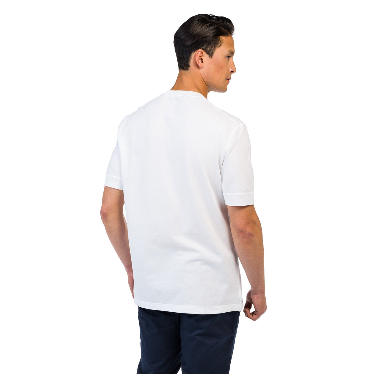 Zegna X Maserati Off White Cotton T- Shirt – Maseratistore