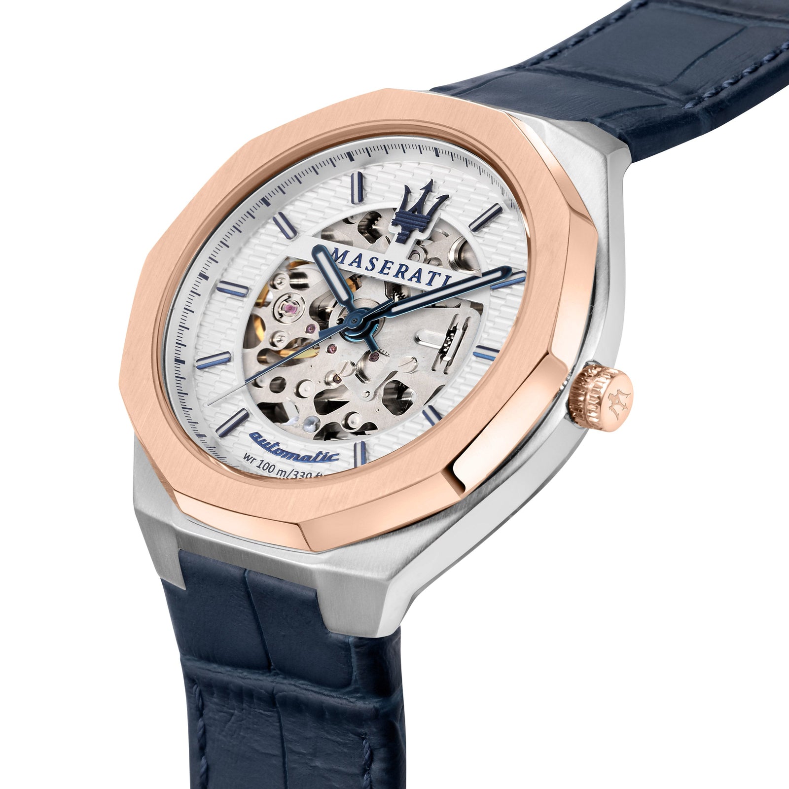 Automatic Stile Watch - Blue leather strap (R8821142001 