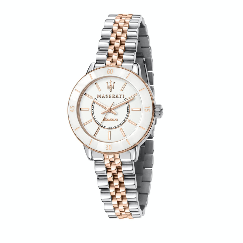 Successo Lady Solar Edition Watch - White (R8853145504)