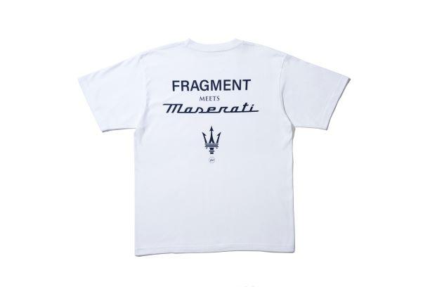 FRGMT X MASERATI T-shirt with logos