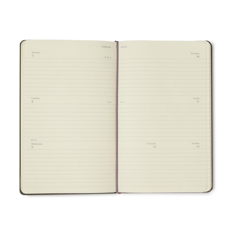 Moleskine 2022 weekly planner black