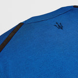 Electric Blue Maserati High Performance™ Wool Knit Crewneck