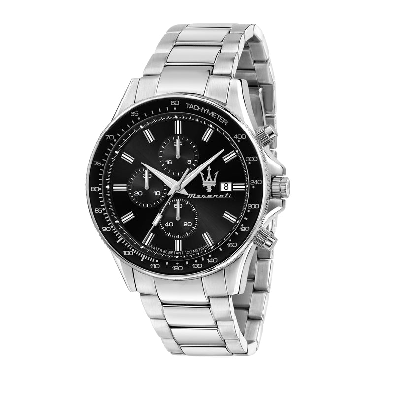 Sfida Chrono Watch - Black Dial (R8873640015) – Maseratistore