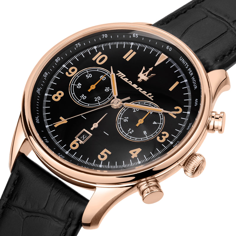 Tradizione Chrono Watch - Blue Leather Strap (R8871646001 