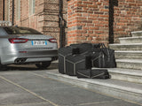 Big Beautycase  Black Leather / Beige Lining - Quattroporte